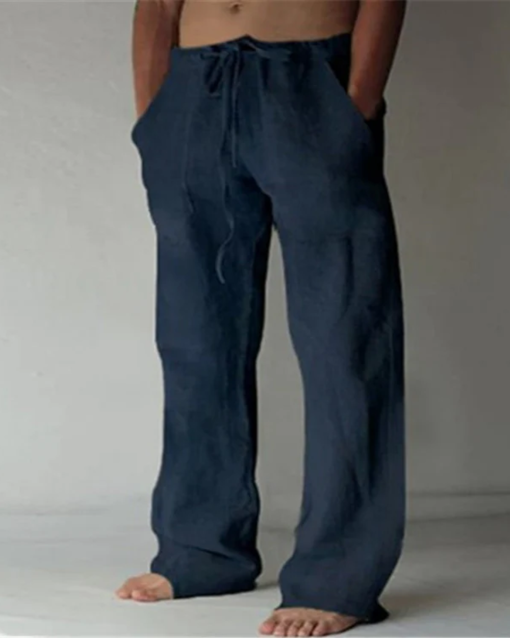 Pantalon en lin respirant