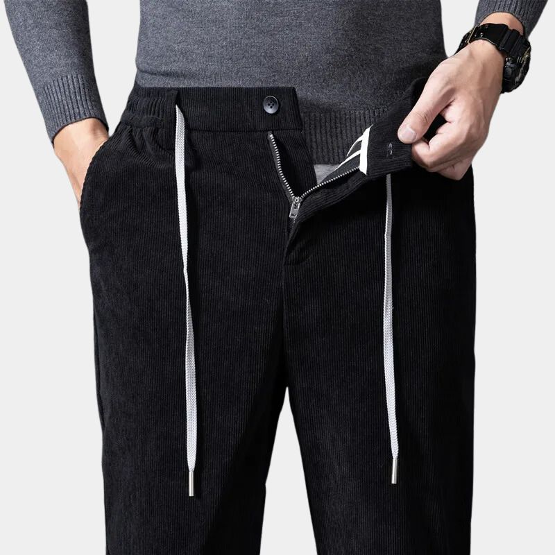 Pantalon élégant en velours côtelé