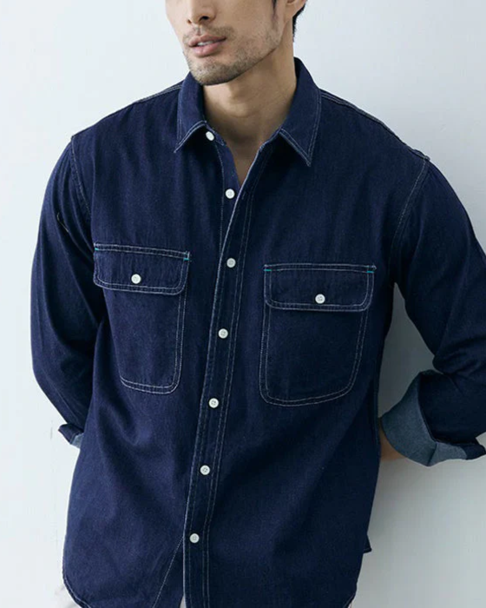 Chemise en jean classique