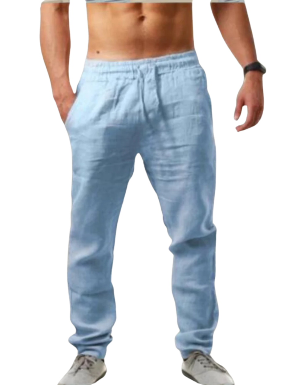 Pantalon en lin Cabo
