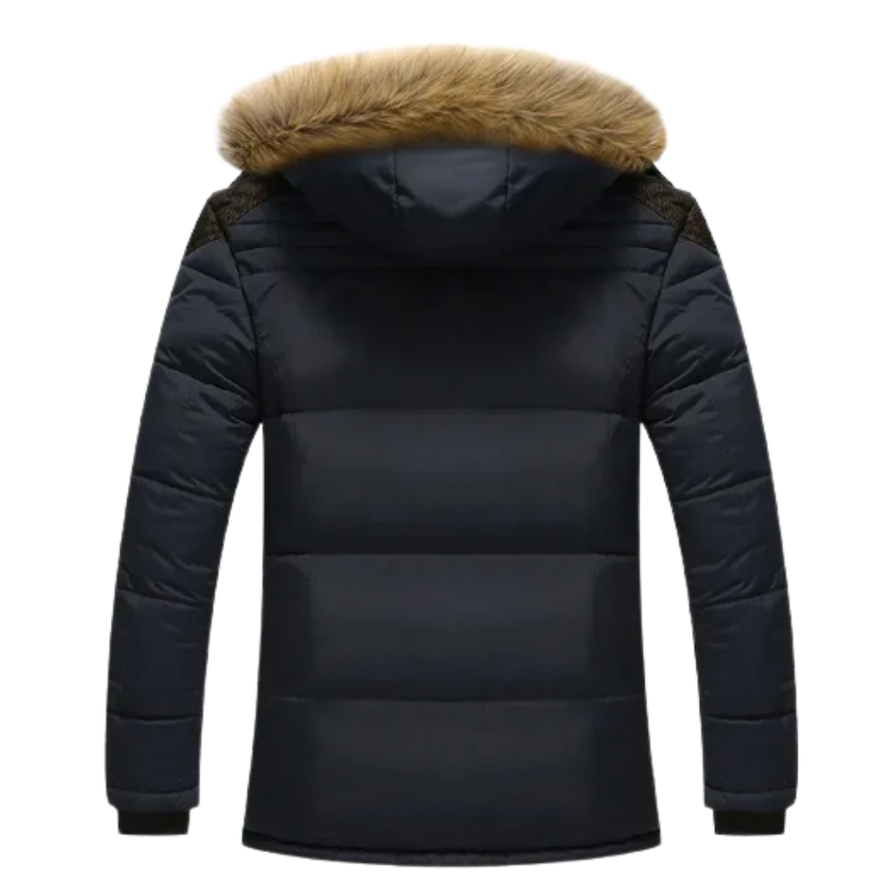 Veste d'hiver élégante en polaire matelassée