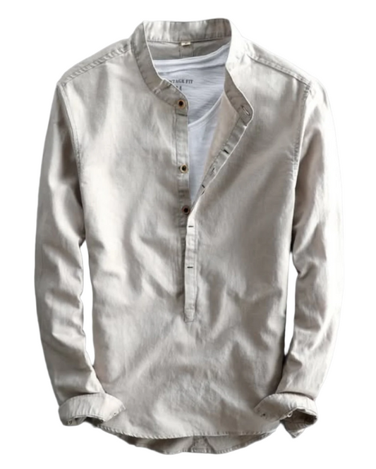 Chemise en lin de qualité supérieure