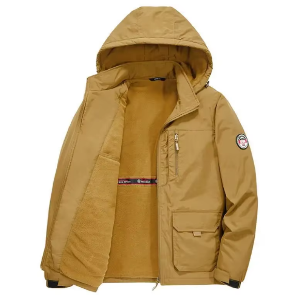 Veste doublée en polaire épaissie