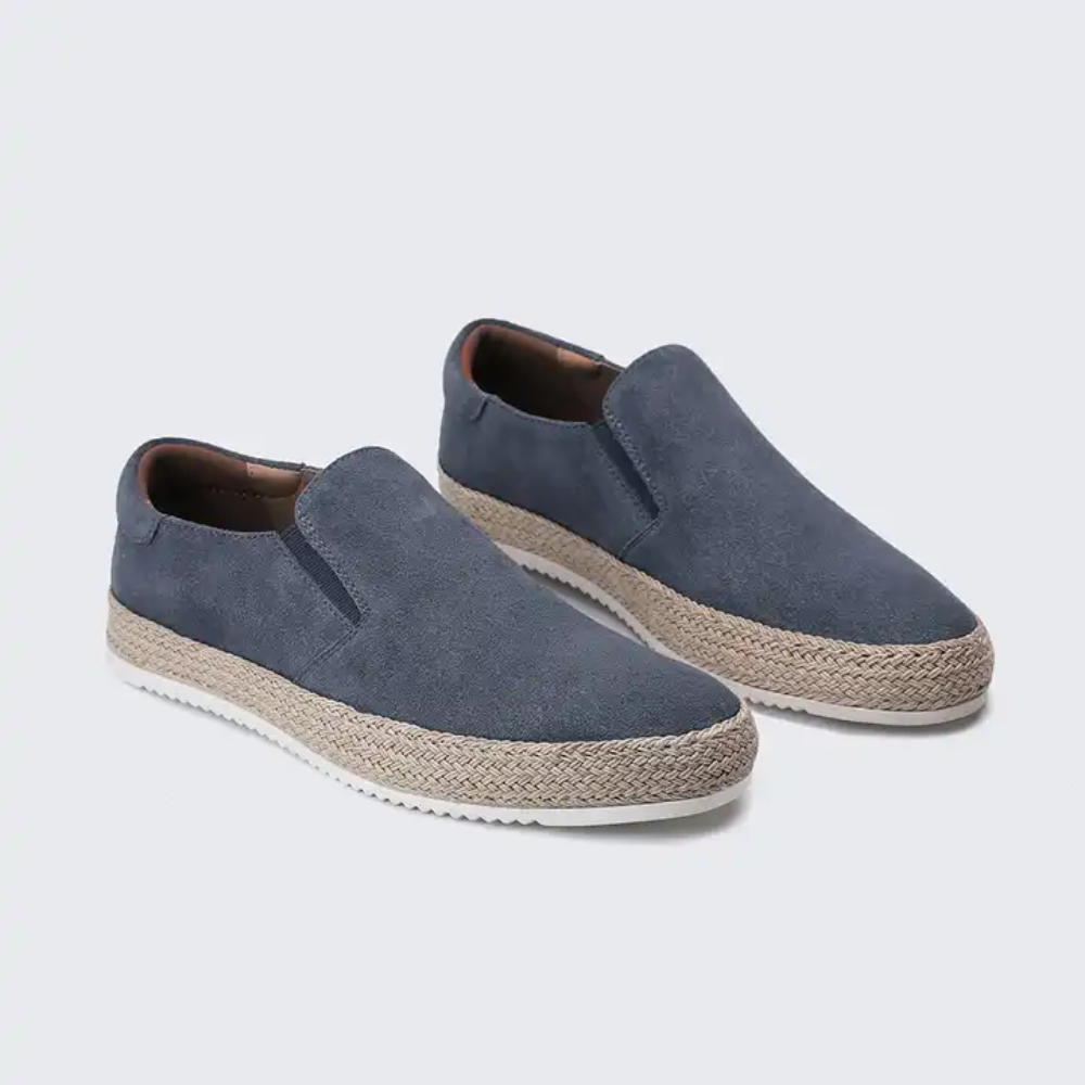 Mocassins d'été en daim
