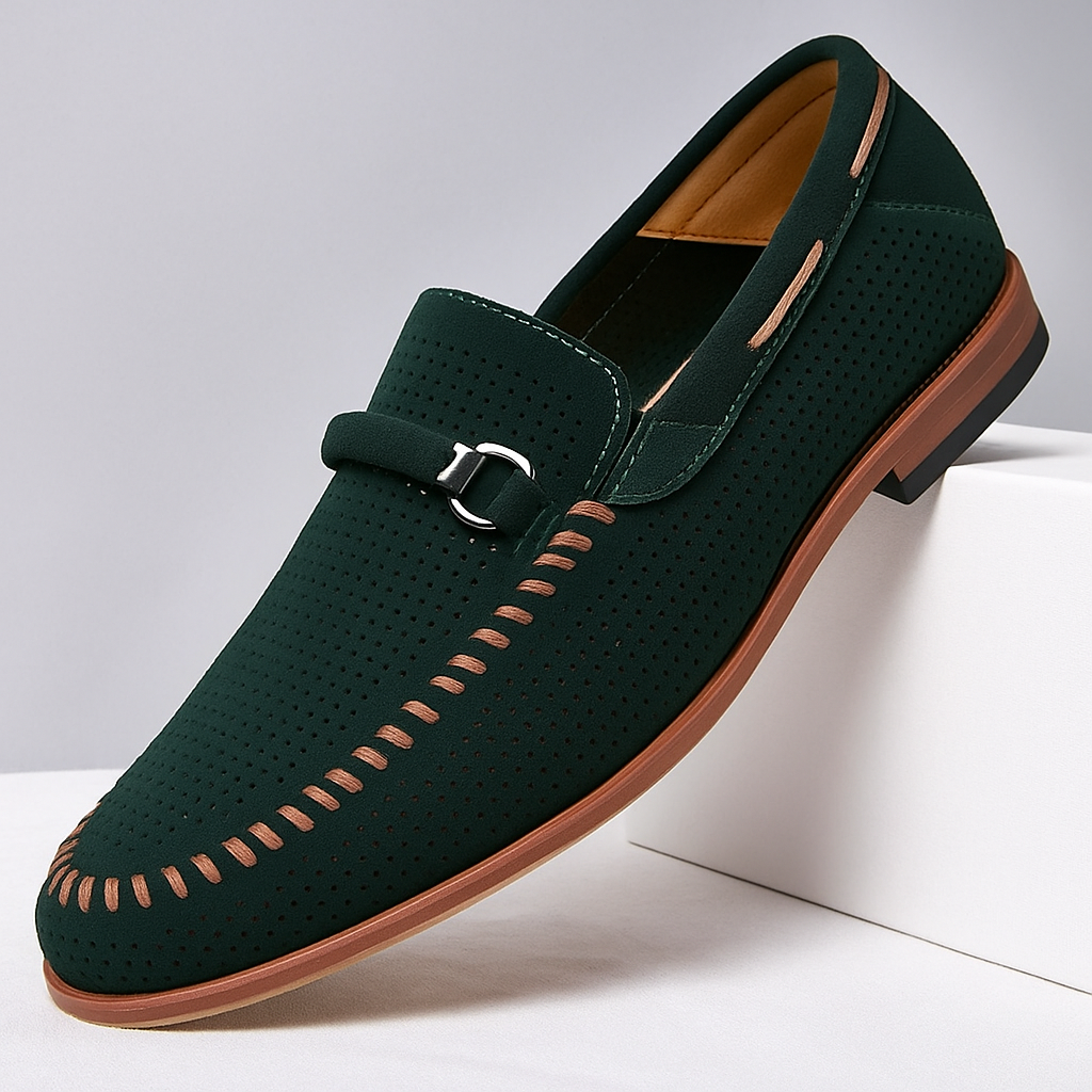 Mocassins en daim Firenze