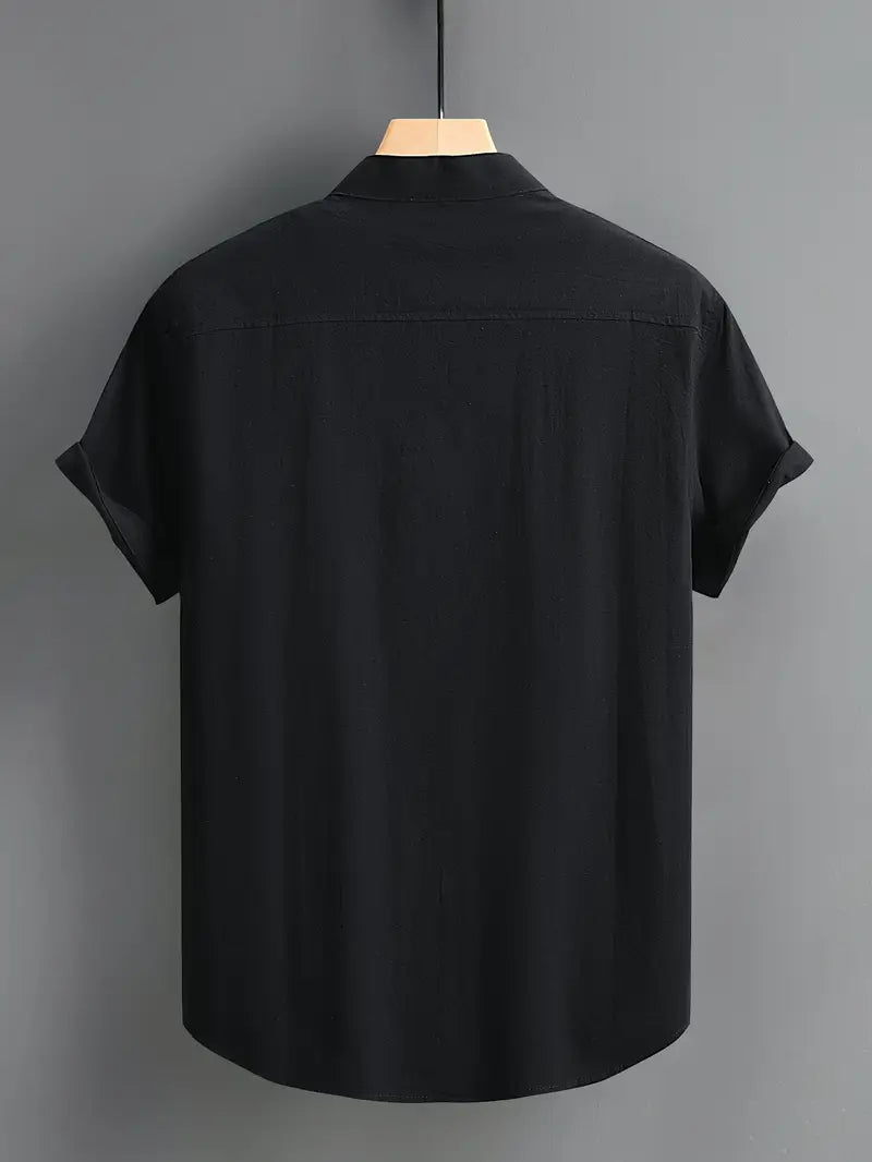 Chemise décontractée à manches courtes