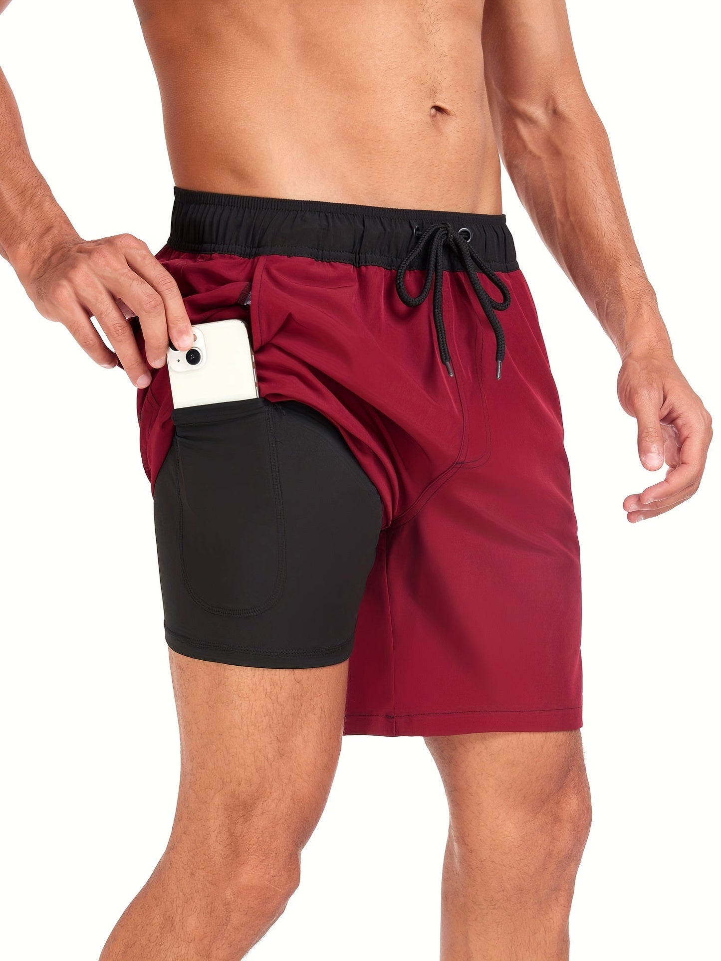 Short de bain avec poches