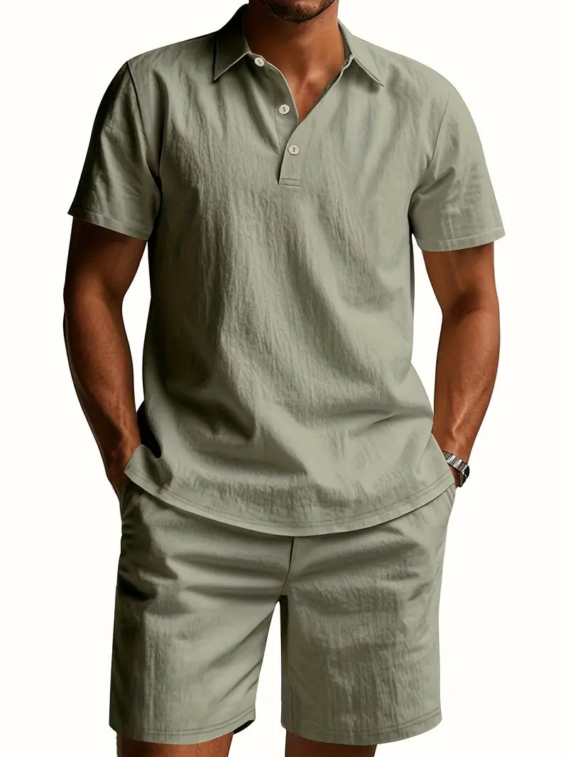 Ensemble pour hommes en lin