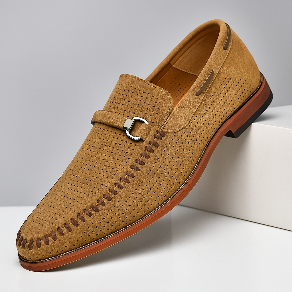 Mocassins en daim Firenze