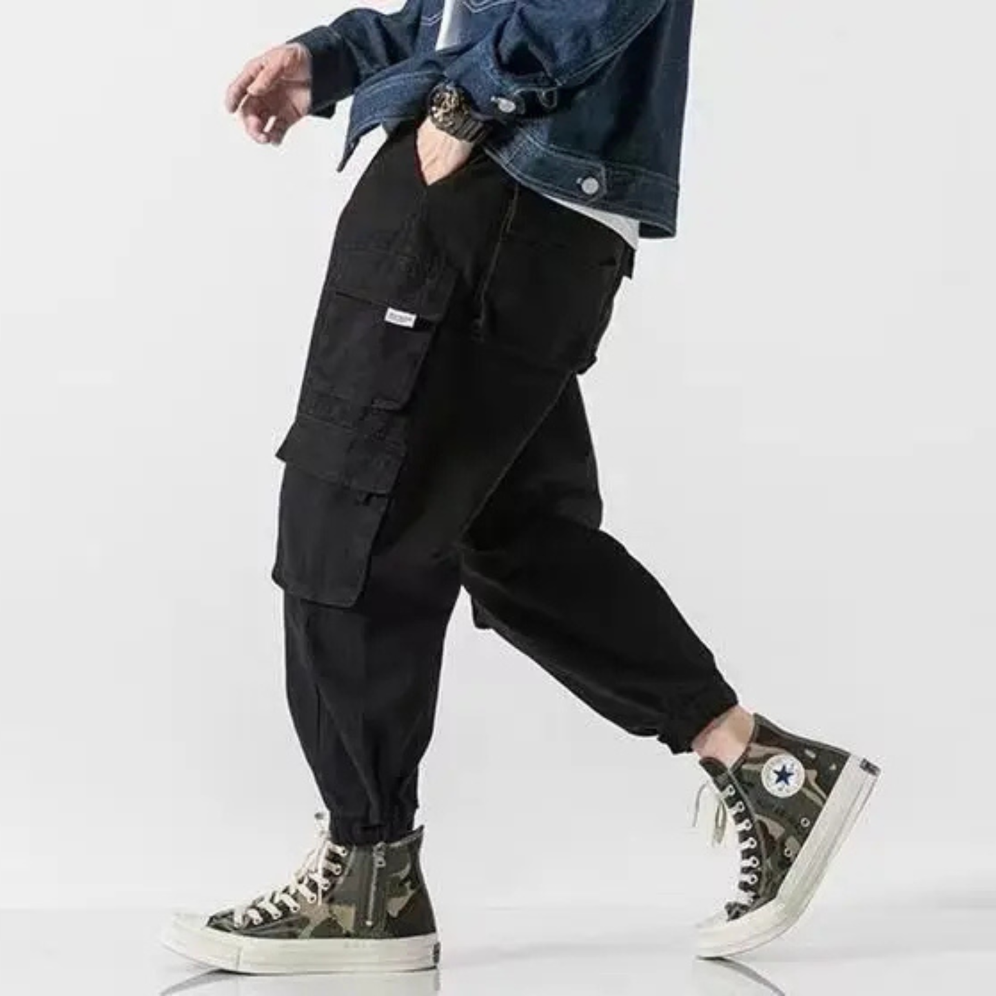 Pantalon cargo élégant