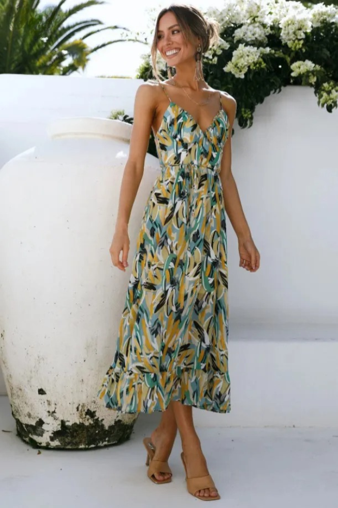 Robe midi élégante