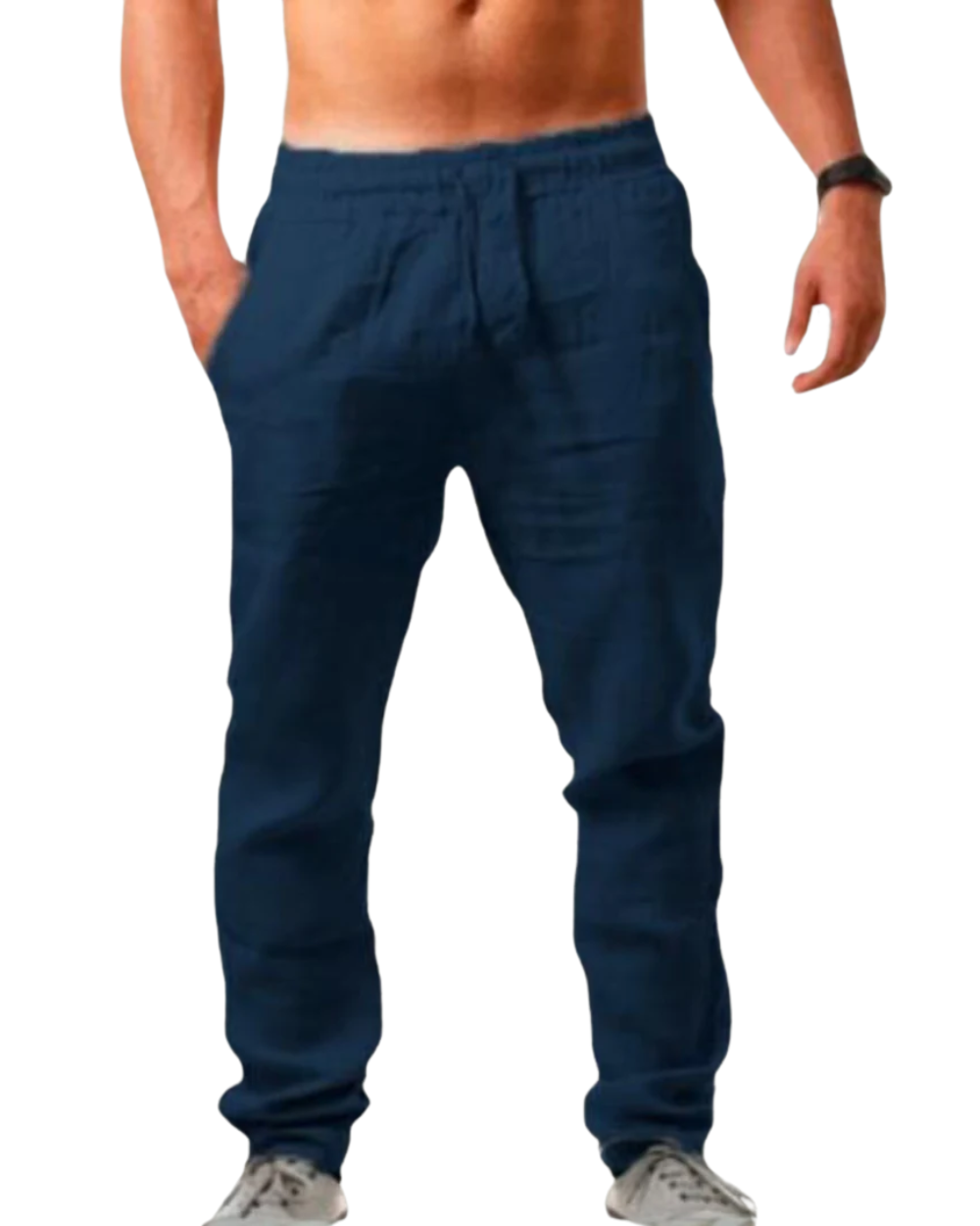 Pantalon en lin Cabo