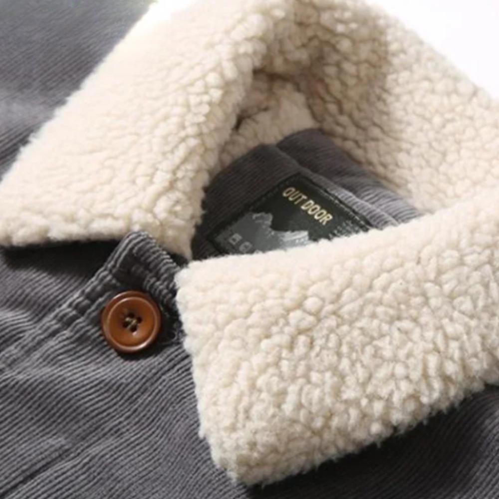 Veste d'hiver en velours