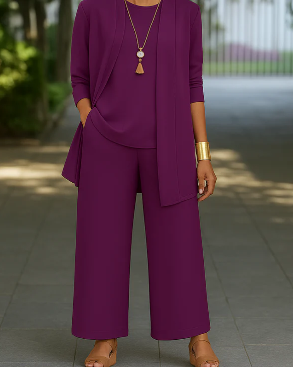 Ensemble élégant pour le printemps