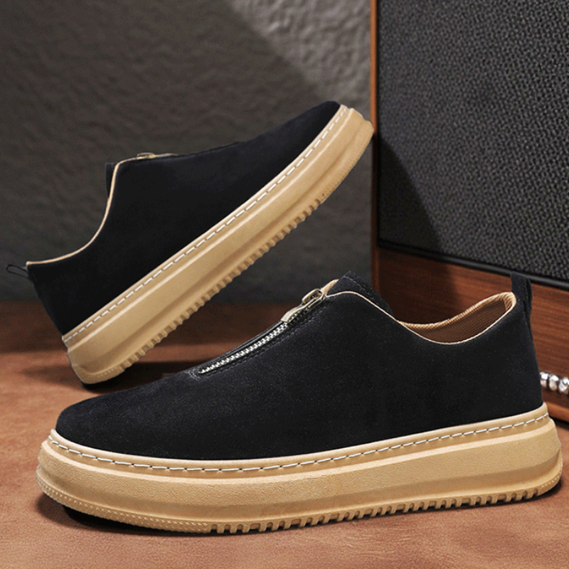 Chaussures élégantes en daim