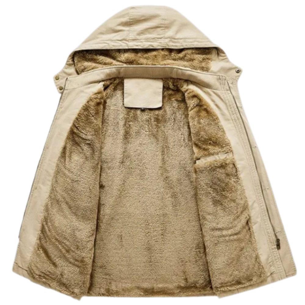 Veste d'hiver élégante et matelassée