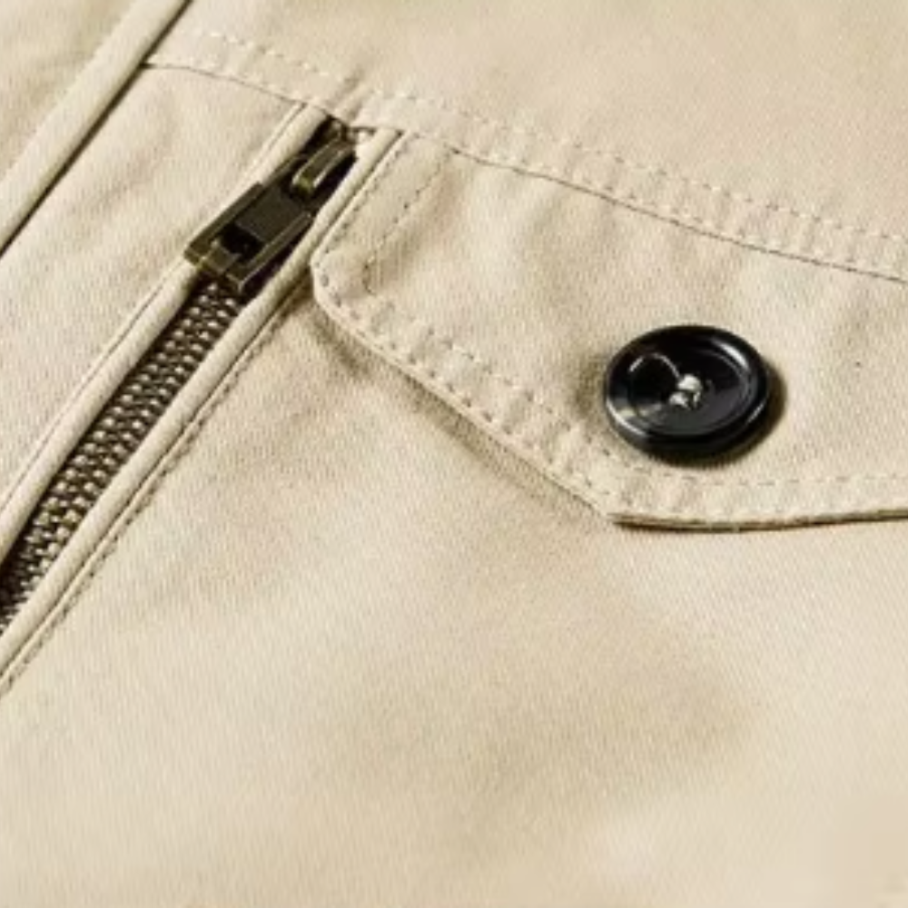 Veste multi-poches élégante