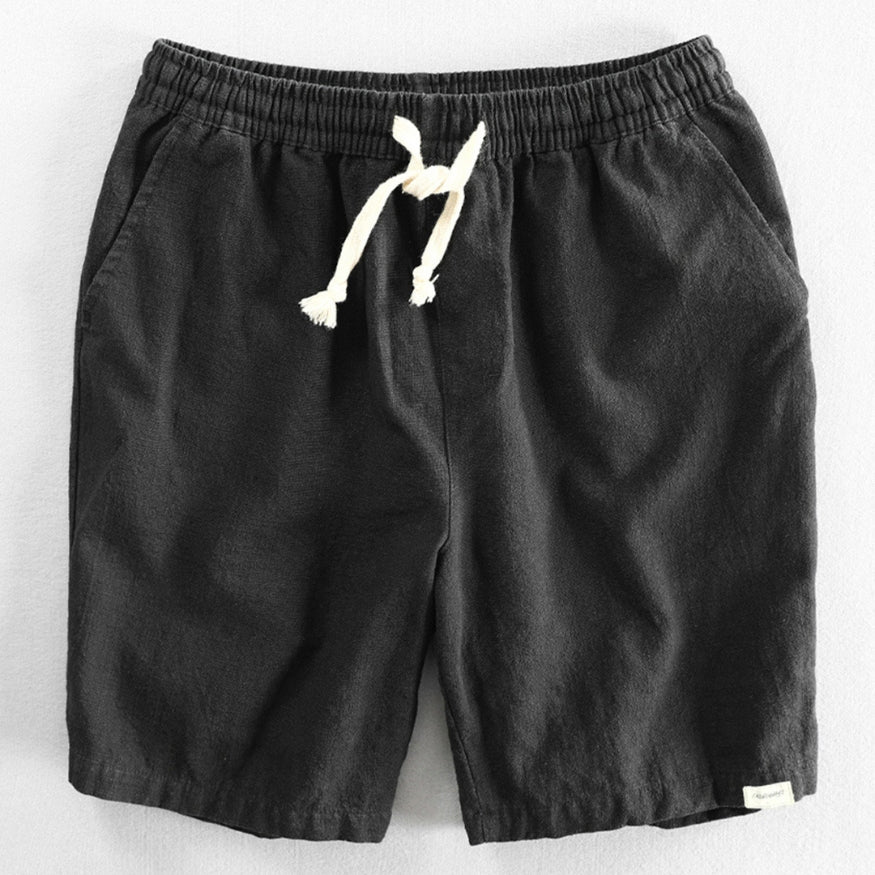 Short en coton de style japonais