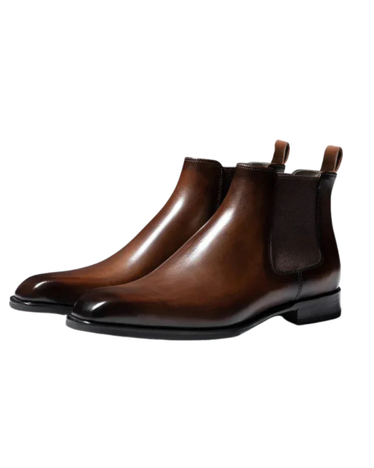 Bottes Chelsea en cuir Percival