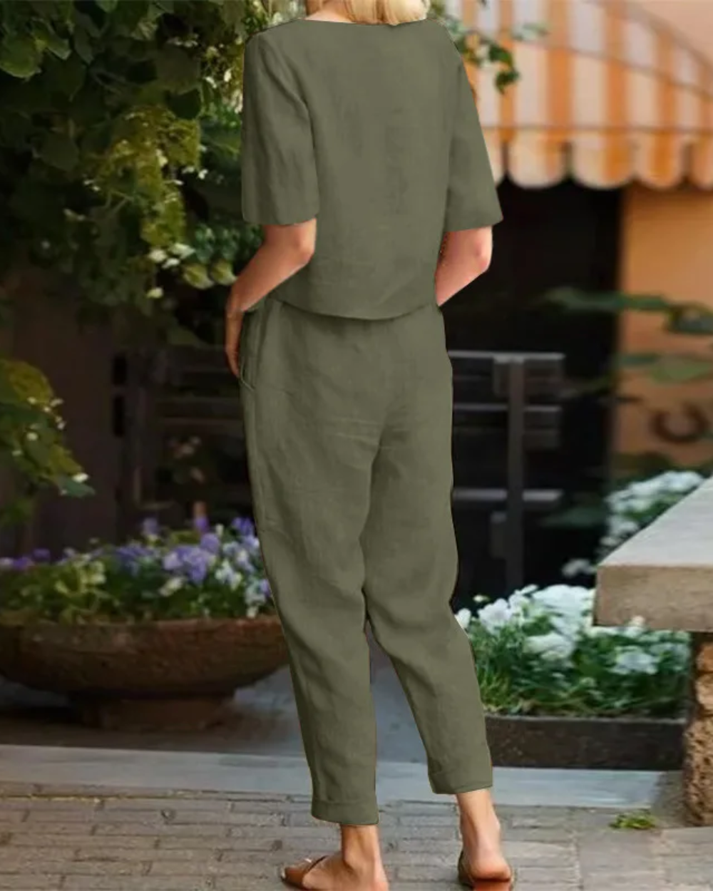 Ensemble élégant en coton pour femmes