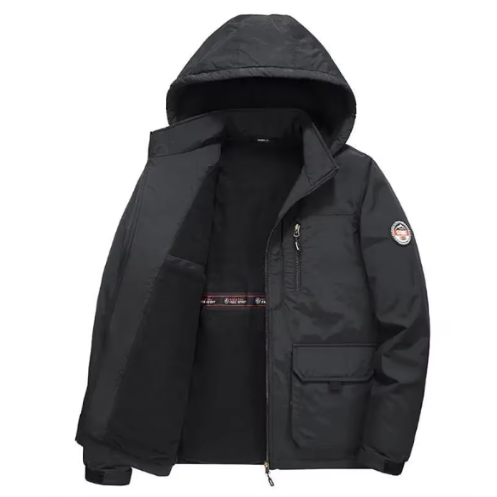 Veste doublée en polaire épaissie