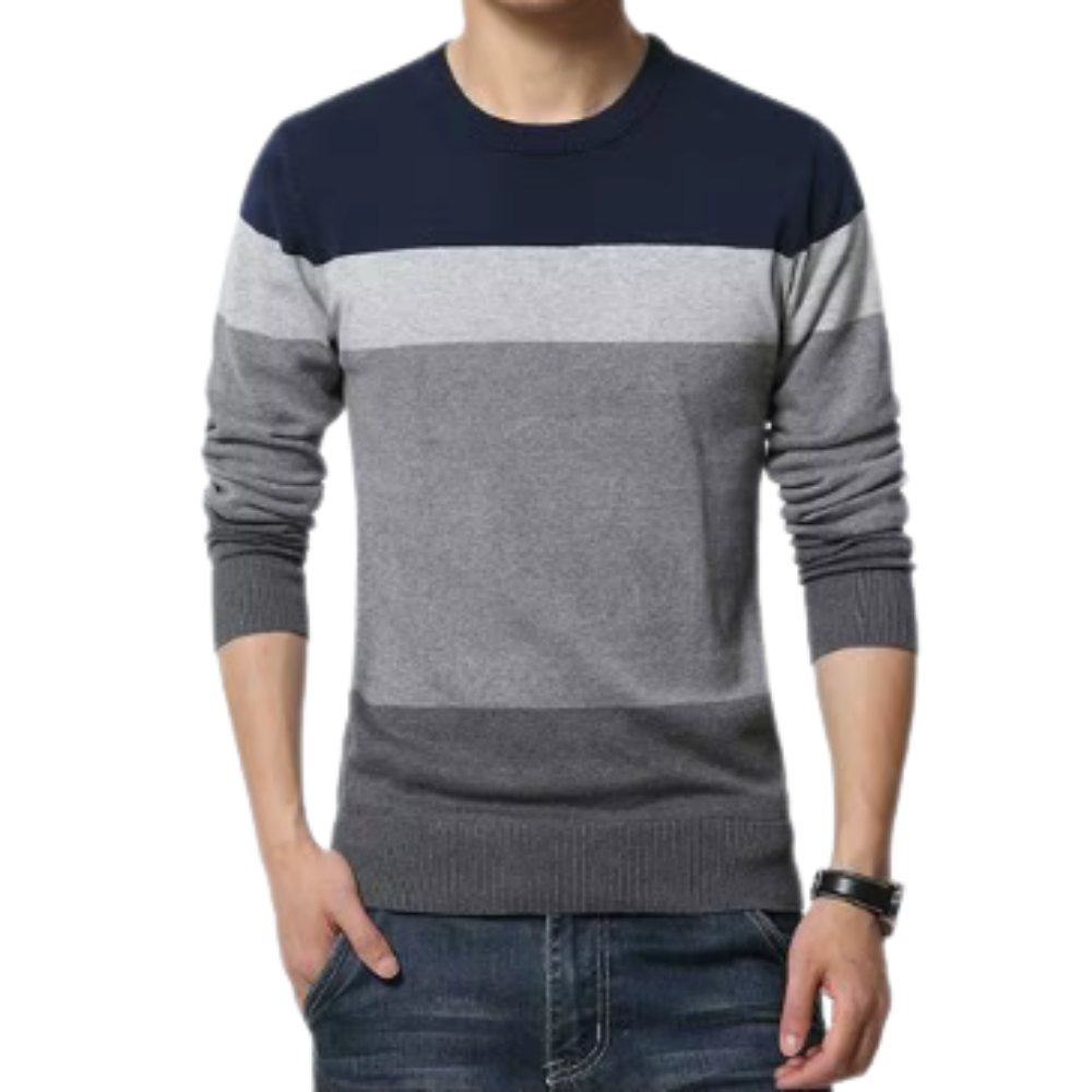 Pull décontracté en coton pour hommes