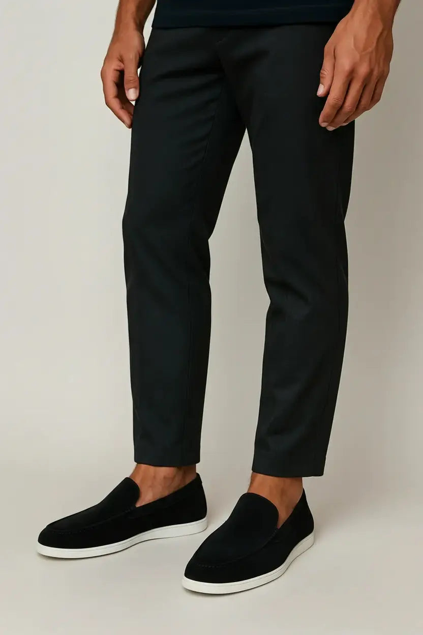 Mocassins élégants en daim