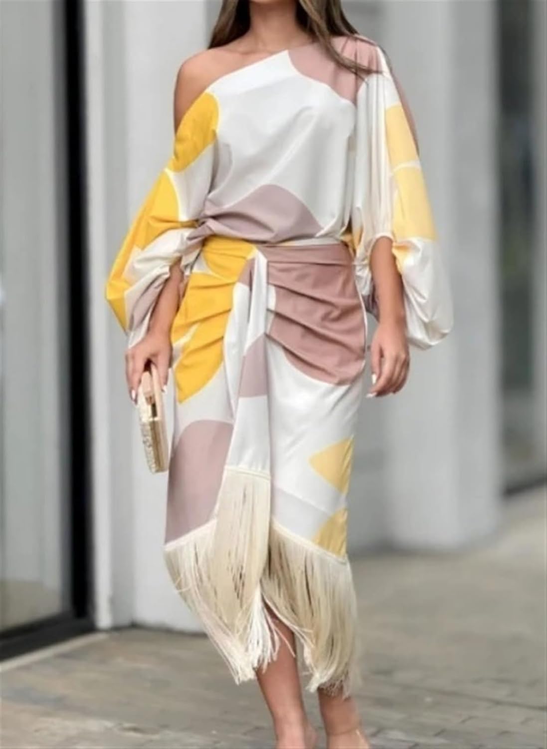 Robe élégante et colorée