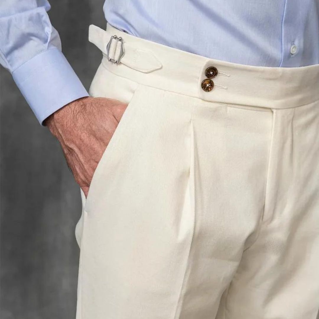 Pantalon en lin Gold Coast