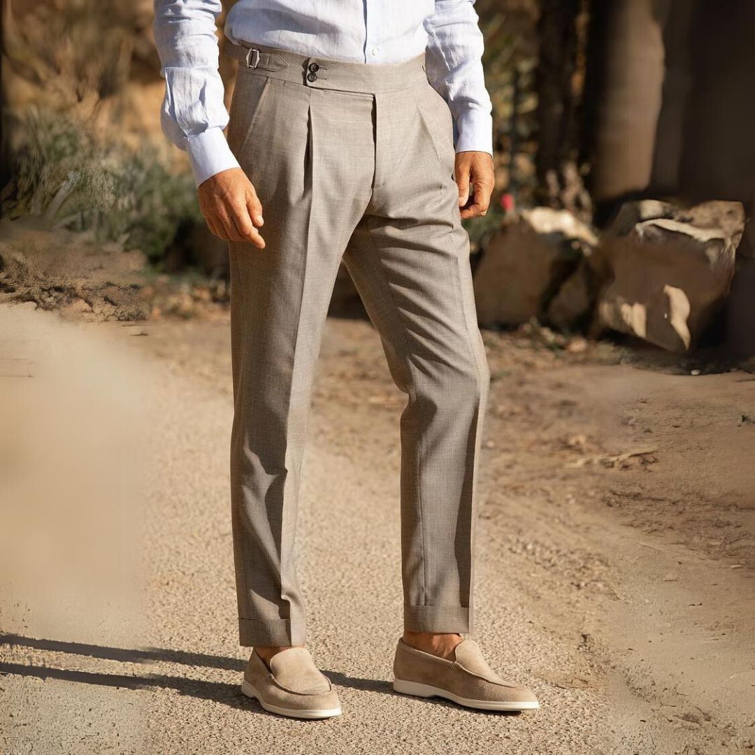 Pantalon en lin Gold Coast