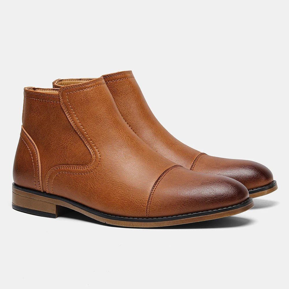 Bottes Chelsea en cuir