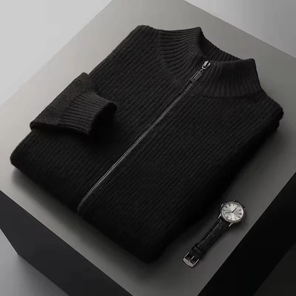 Gilet côtelé en cachemire Seychellen