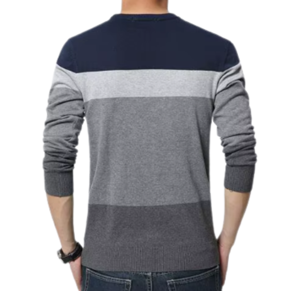 Pull décontracté en coton pour hommes