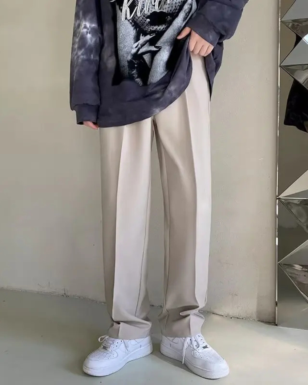 Pantalon large Milan
