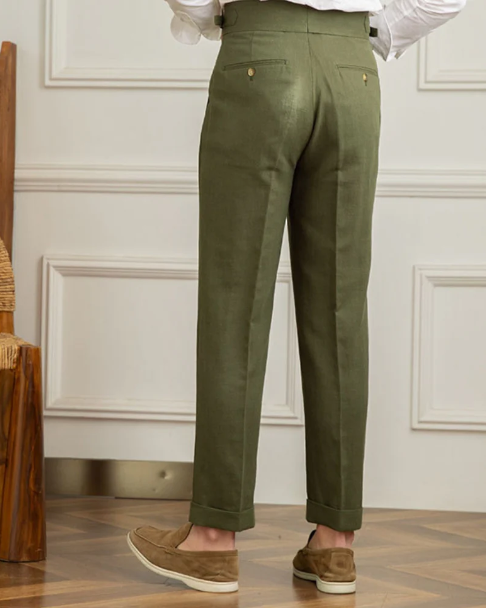Pantalon en lin de Bali