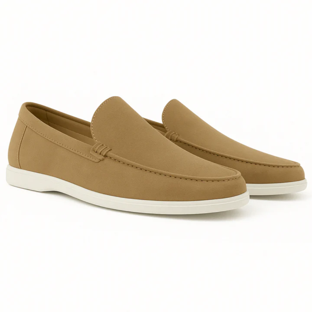 Mocassins décontractés en daim