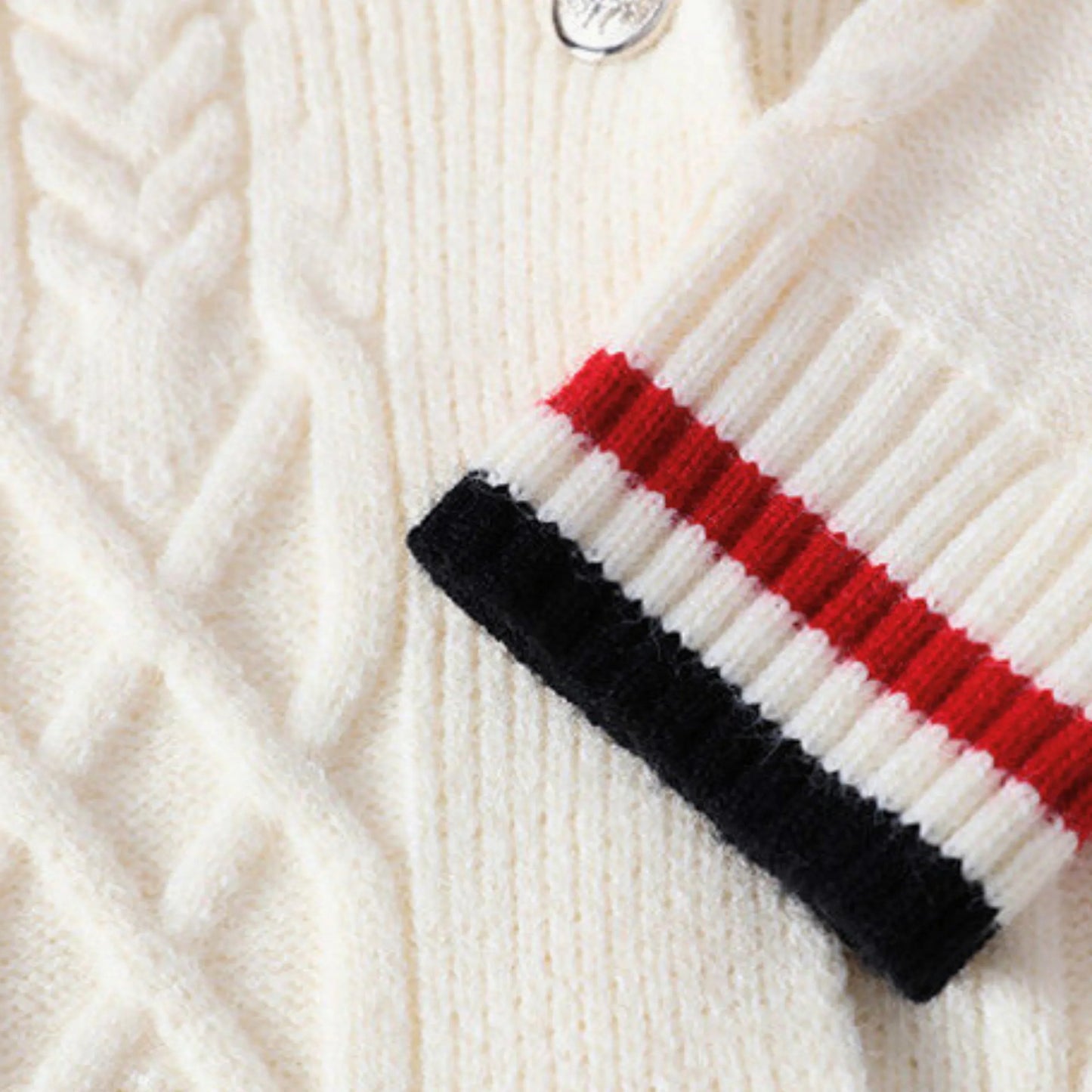 Élégant cardigan en coton