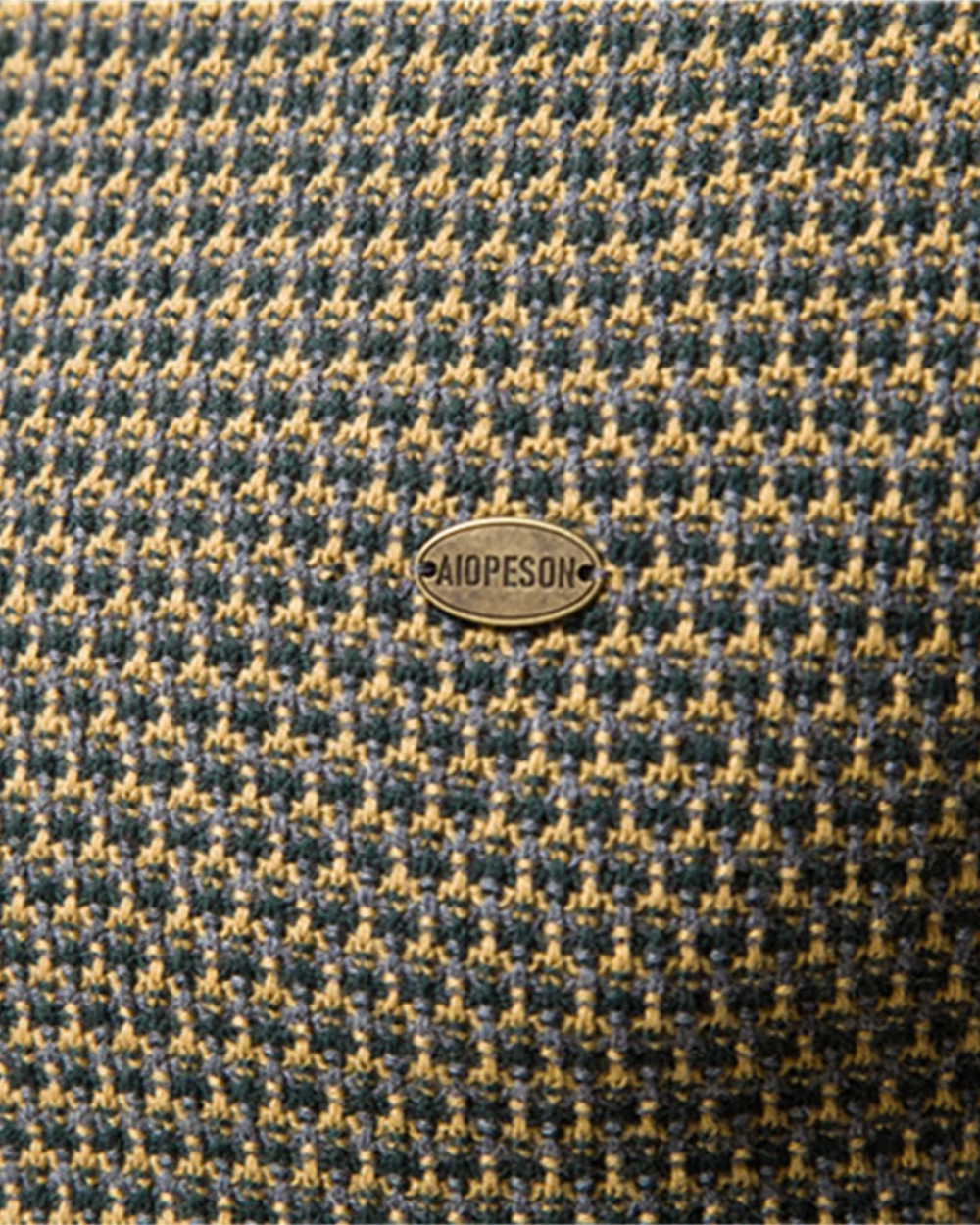 Pull à carreaux pour hommes