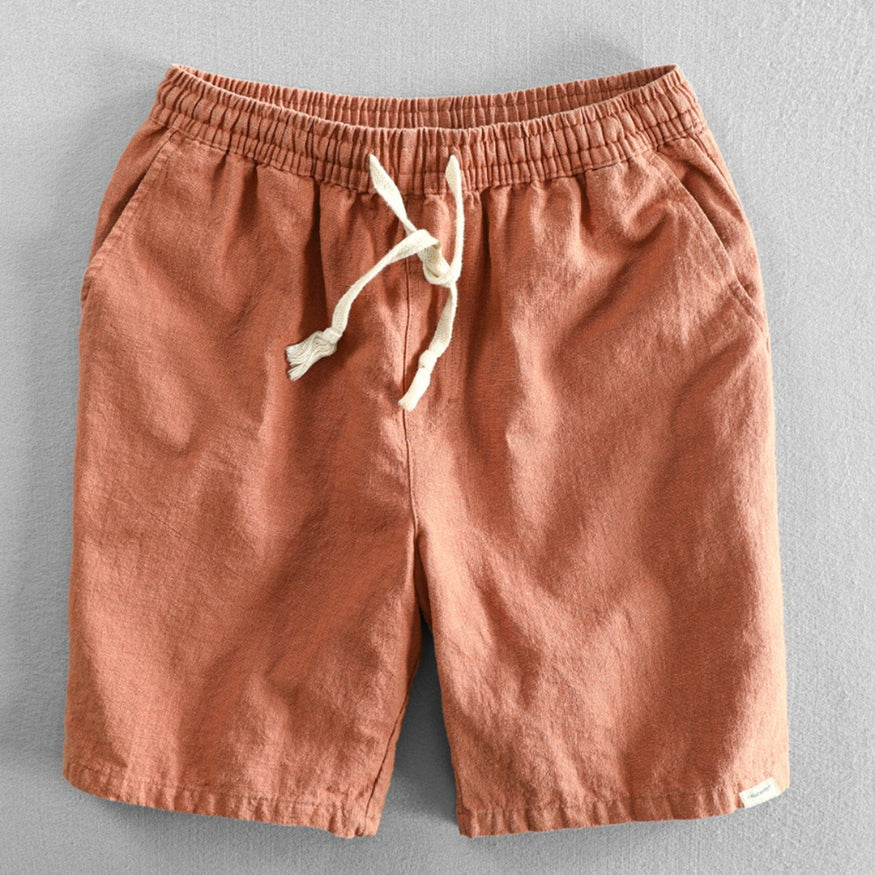 Short en coton de style japonais
