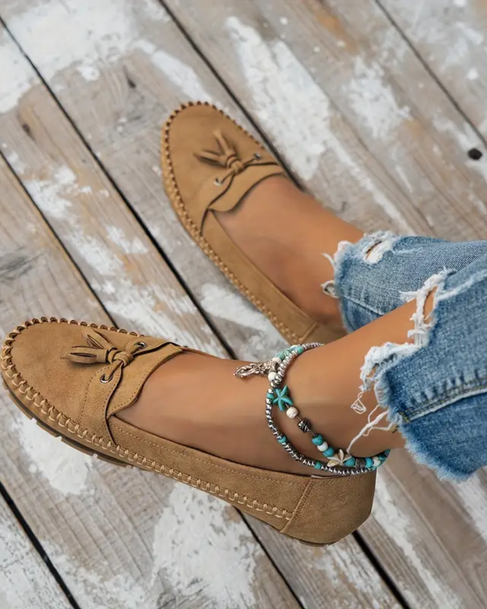 Mocassins confortables et souples