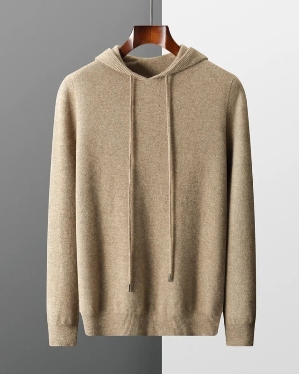 Pull à capuche en cachemire Canopus