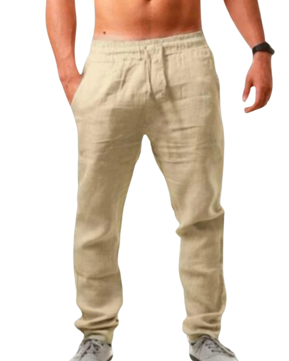 Pantalon en lin Cabo