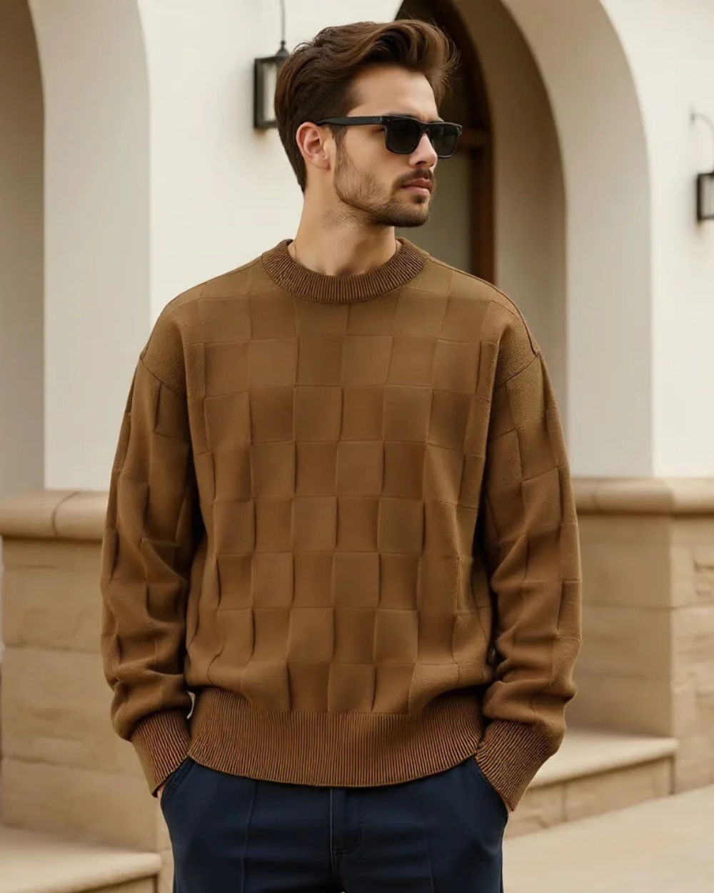 Pull en tricot de qualité supérieure