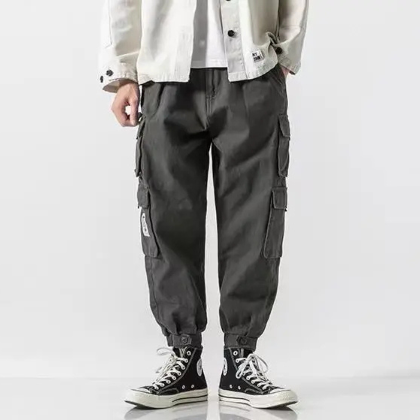 Pantalon cargo élégant