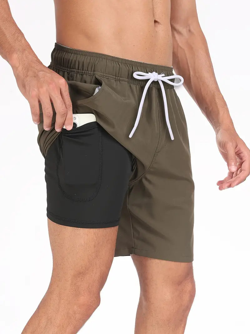 Short de bain avec poches