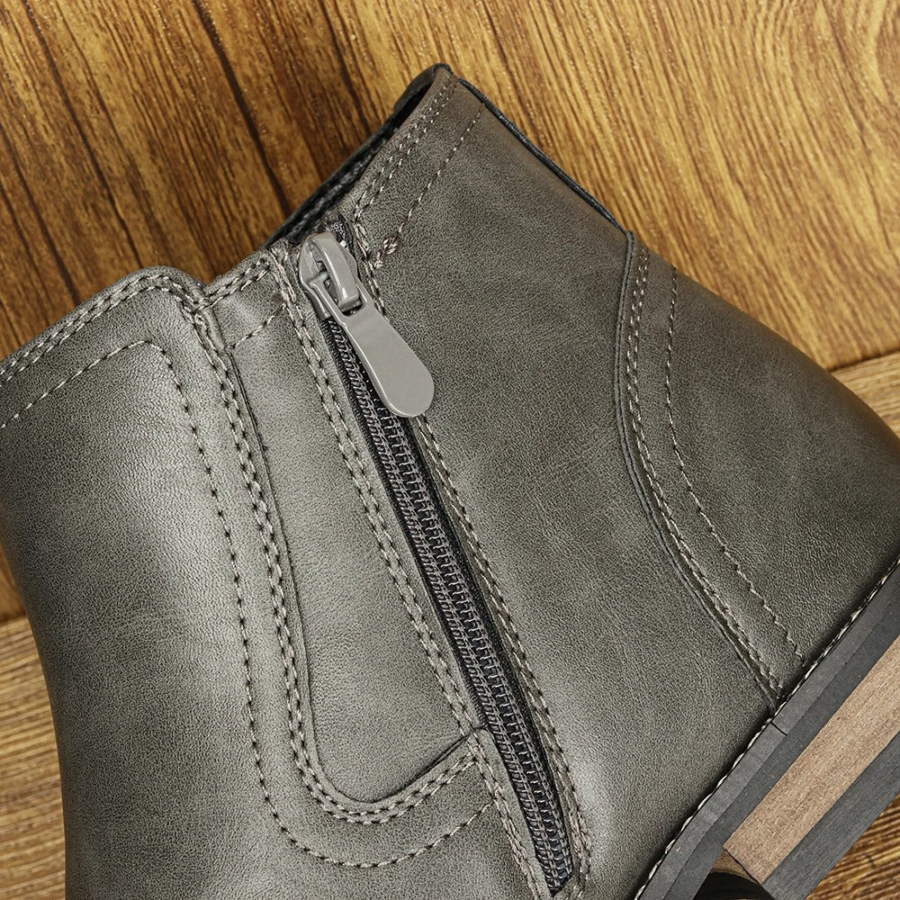 Bottes Chelsea en cuir