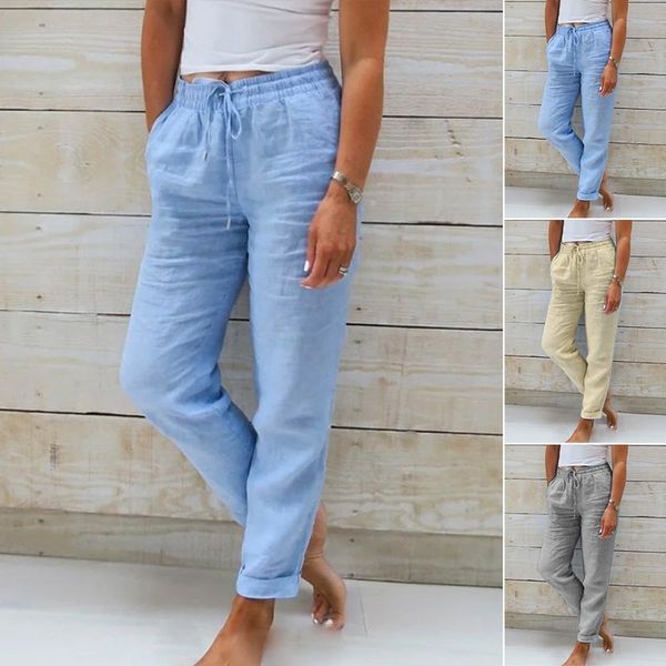 Pantalon de lin confortable