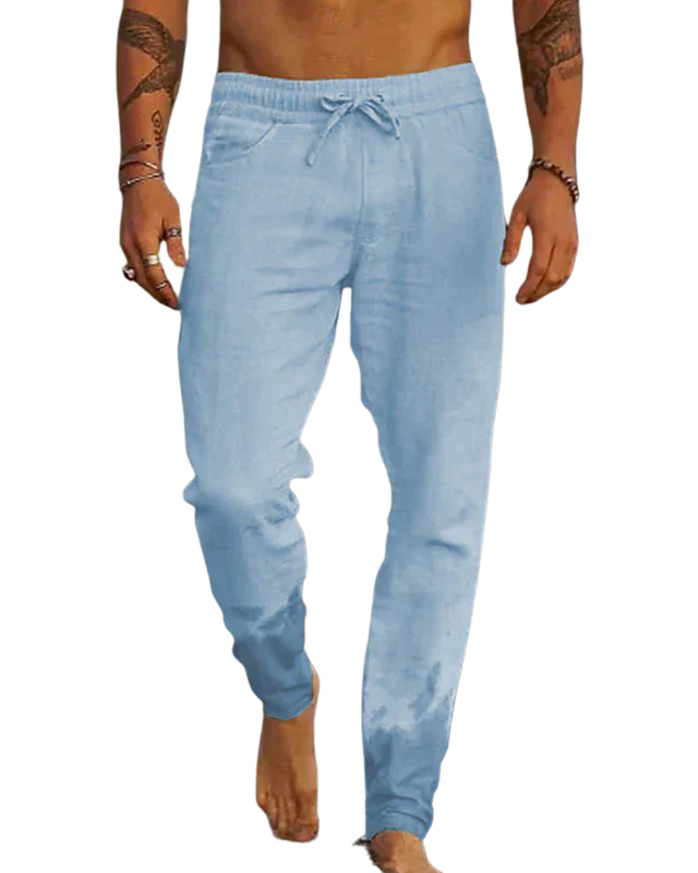 Pantalon en lin Malé