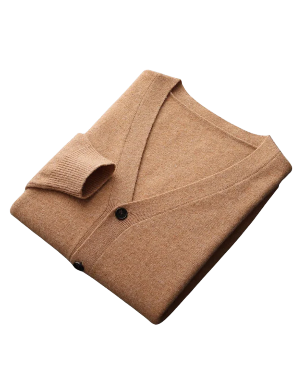 Cardigan tricoté en laine mérinos de Faunus