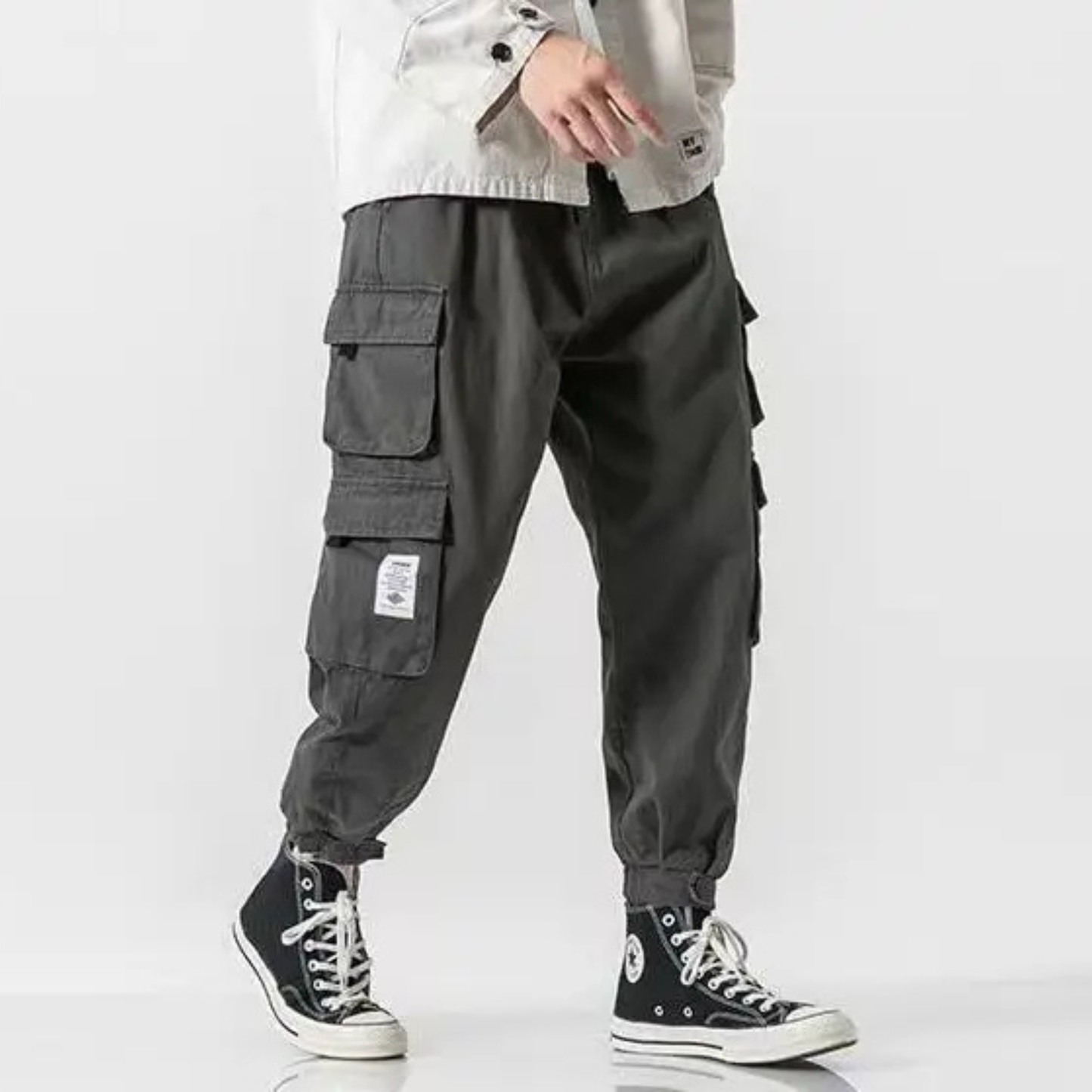 Pantalon cargo élégant